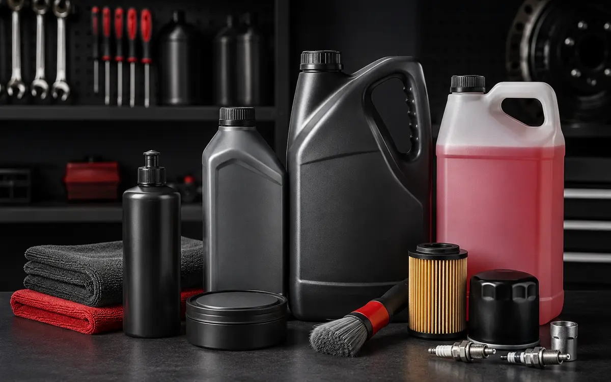 Productos de cuidado y consumibles automotores